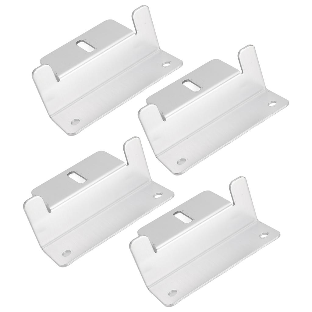 4 шт./компл. Монтажные Z-кронштейны для солнечных панелей из высокопрочного алюминиевого сплава для автомобилей, автодомов, яхт, судов