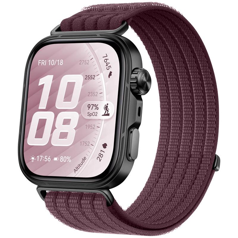 Плетеный нейлоновый ремешок-петля для Huawei Watch Fit 5/Fit5 Pro Спортивный удобный дышащий браслет для HUAWEI Fit 4Pro 4 3 Тканевый ремешок