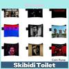 3D Трансграничная Игра Новый Продукт Скибиди Туалет Милый Студенческий Кошелек для Карт Кошелек для Монет Маленькая Сумка