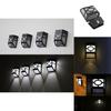 Top Quality Solar Power Wall Mount Led Light For Efficient Outdoor Garden Lighting