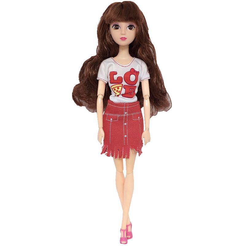 Одежда для кукол, аксессуары, шарнирная кукольная одежда 30 см, праздничная юбка ручной работы, аксессуары для кукол