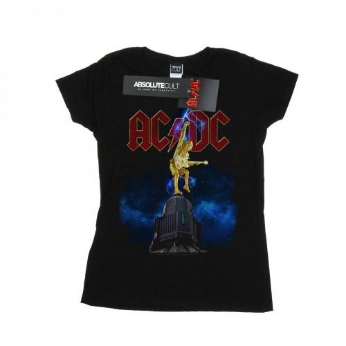 AC/DC Womens/Ladies Stiff Upper Lip Lightning Cotton T-Shirt