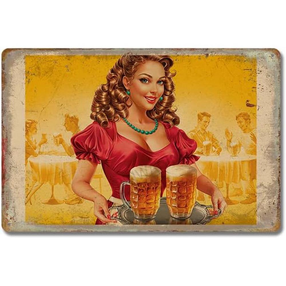 I Beleive In Have Another Beer Metal Tin Signs Posters Plate Wall Decor for Bars Man Cave Cafe Clubs Retro Posters Plaque