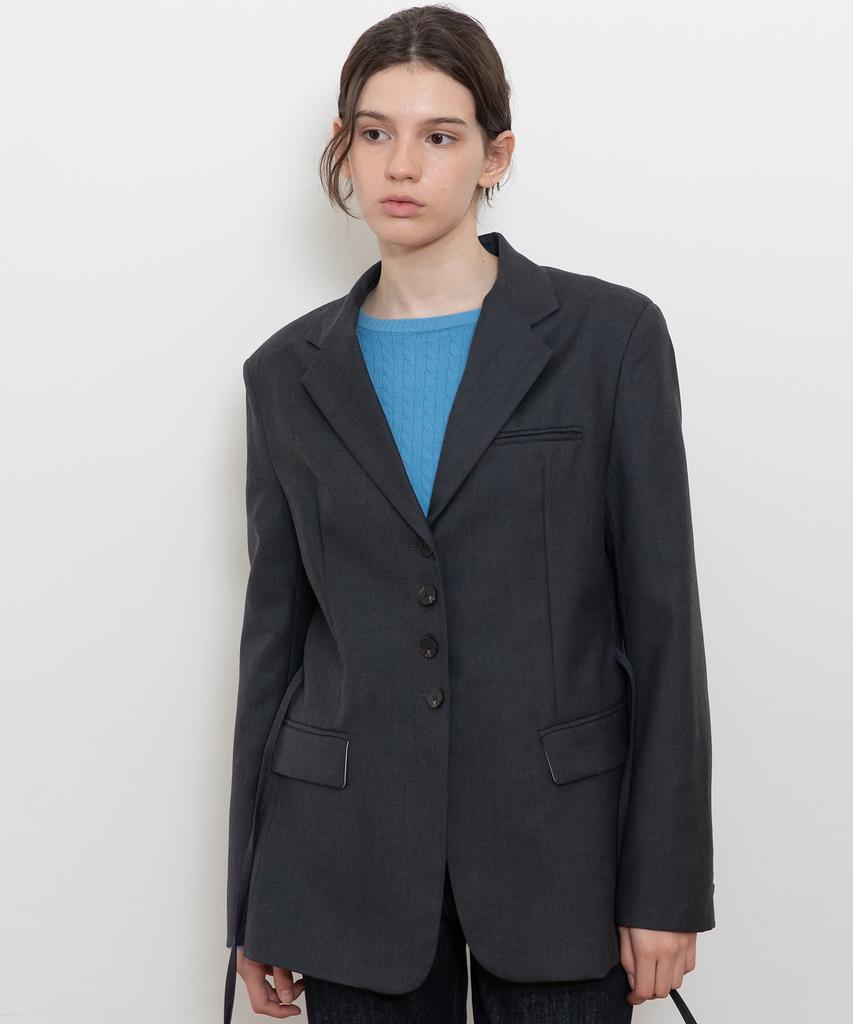 JMARKNEWYORK Tailored Single Slit Jacket_2Color