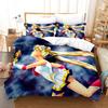 Постельное белье Сейлор Мун Домашний текстиль 3D цифровая печать Трехпредметный пододеяльник наволочка