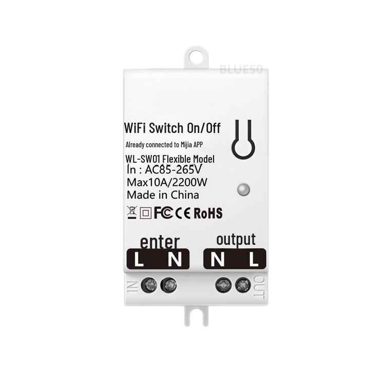 Умный выключатель с голосовым управлением Xiaoai: Беспроводной пульт дистанционного управления и освещение по таймеру