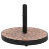 VidaXL Round Terracotta Parasol Base 12 Kg 362219