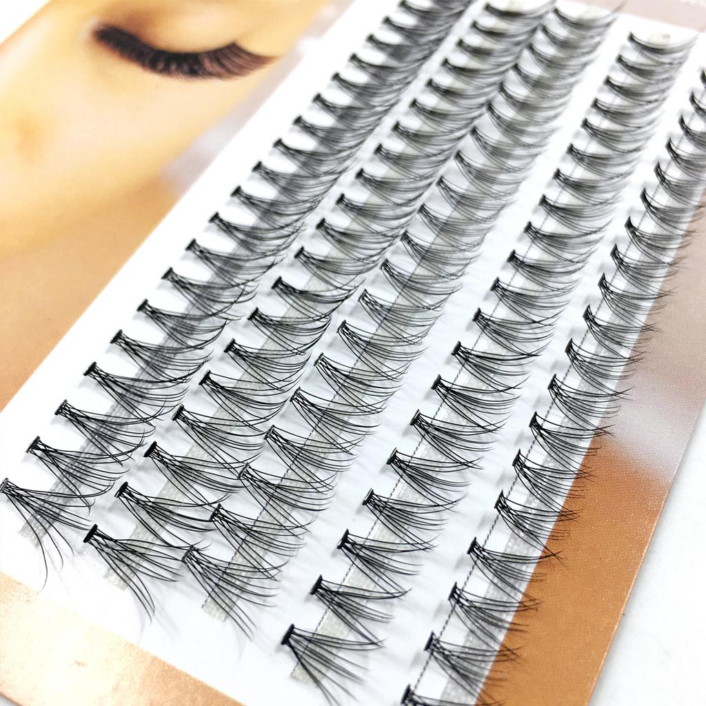 10-40D Mink Eyelashes 1 Box/100 Bundles Natural Eyelash Extension 3D Russia Individual Eyelash Cluster Makeup Tools Lashes Cilia