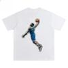 Autumn Heavyweight New Basketball Star Dunk Print T-shirt for Men Women High-quality Pure Cotton Round Neck Breathable T-shirts