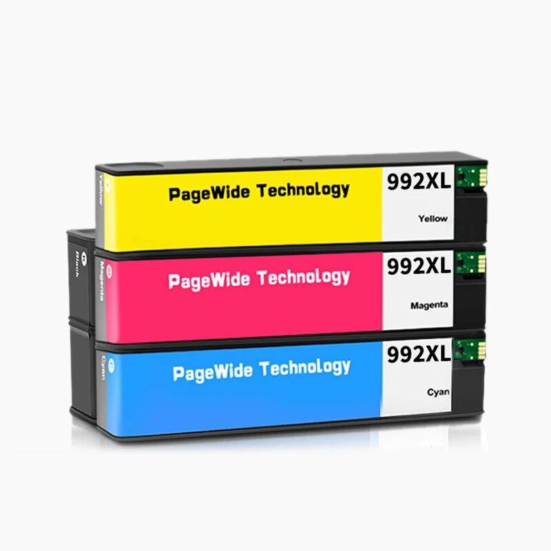 NEW 992 992X Ink Cartridge Compatible For HP PageWide Pro 750dw 777z MFP 772dn 774dn Dns 779dn Dns 755dn 77740 77960 Printer