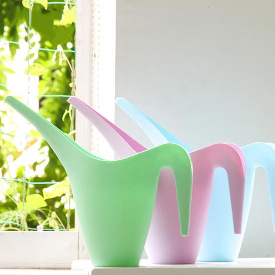 1л длинный носик на высоком каблуке, горшок для полива цветов, чайник, садовый инструмент