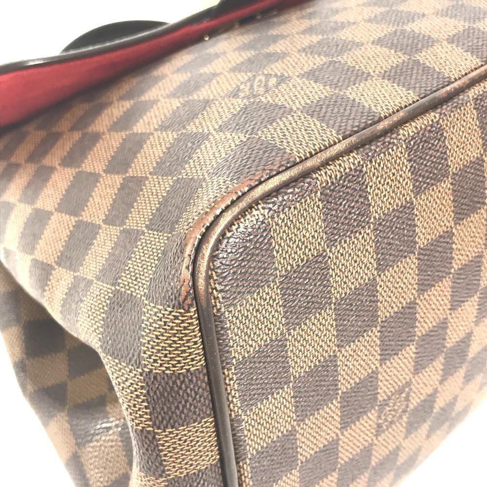 Louis Vuitton N41168 Damier Bergamo MM Bag Shoulder Bag Hand Bag Ebene Brown
