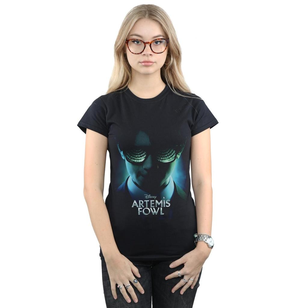 Disney Womens/Ladies Artemis Fowl Poster Cotton T-Shirt