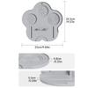 Silicone Material Coffee Tamper Mat Non-Slip Cat Paw Shaped Coffee Powder Press Seat Thick Durable Space Saving