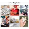 20X Magnifying Glasses Head Loupe LED Light Head-mounted Magnifier Hands-  Repairing for Clock Watch Electronic Instrument