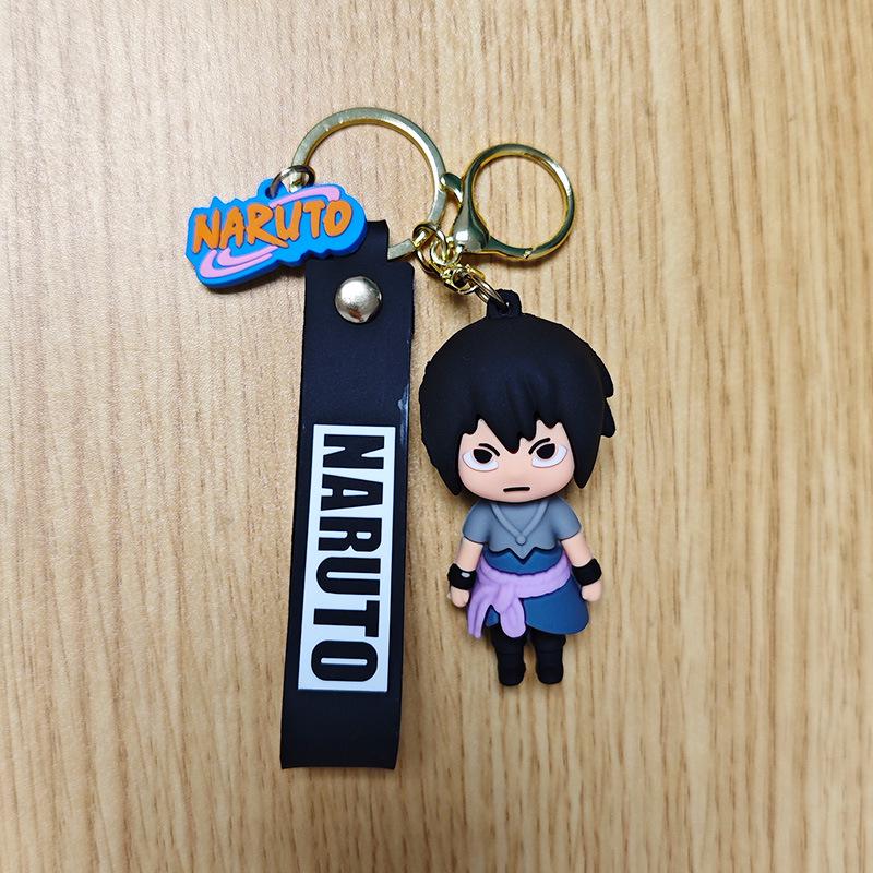 Брелок с персонажем Наруто: Наруто, Хината, Какаши, Саске, Джирайя Кукла-подвеска Брелок