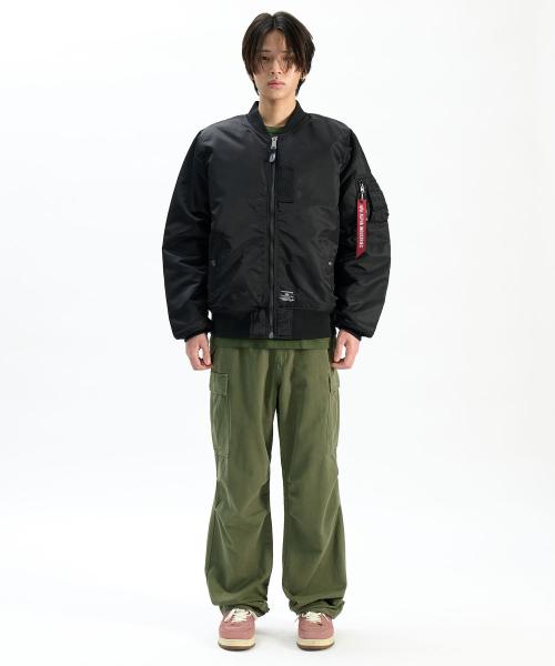 Alpha Industries Ma-1 Mod Flight Jacket Black