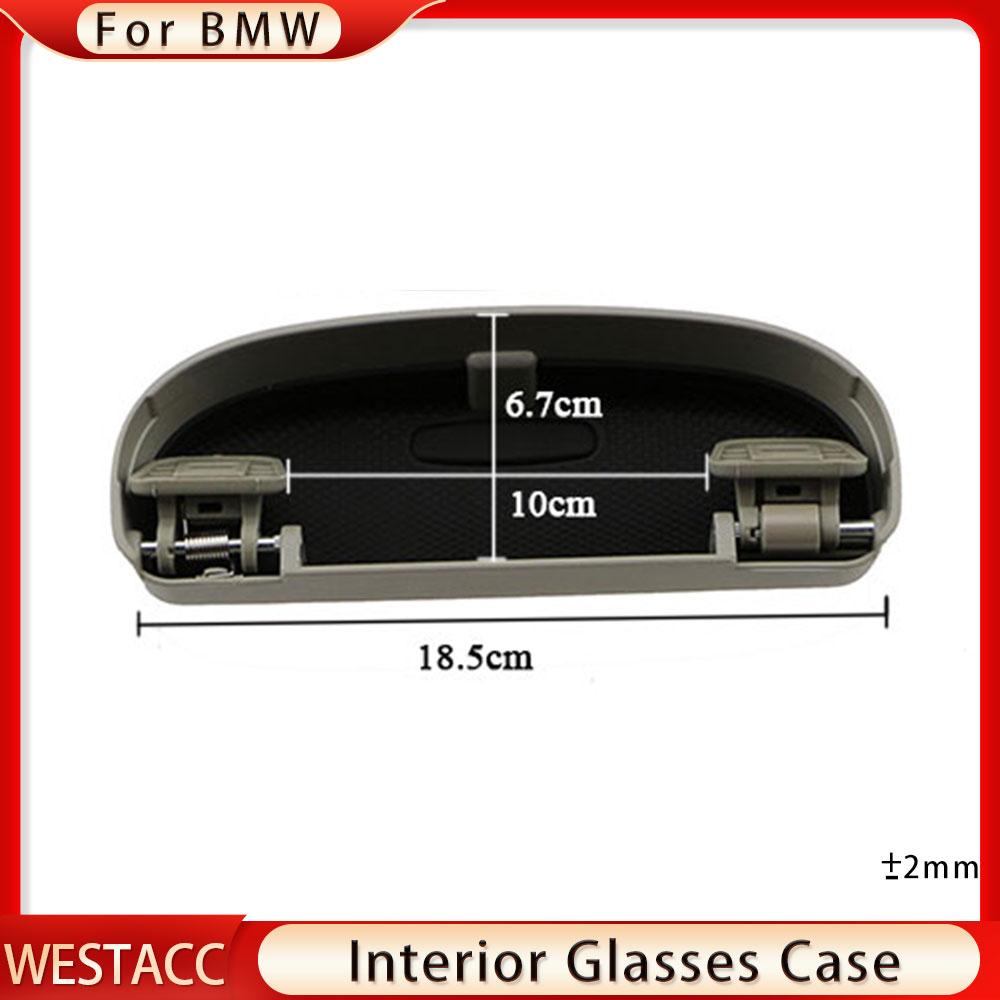 Чехол-держатель автомобильных очков для BMW 1/2/3/5 серии E90 E91 F30 F31 F34 320 328 F07 F10 F11 F48 520 X3 X5 2005-2010