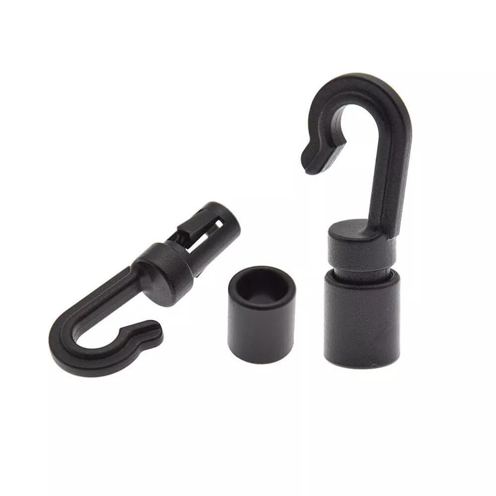 20 шт. Крючок для банджи-шнура для шнура/веревки 1/4 дюйма