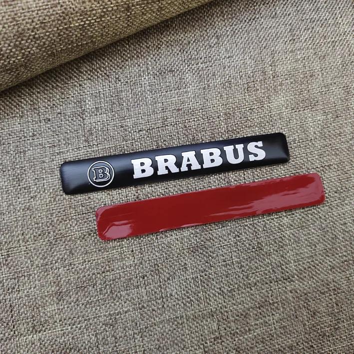 Aluminum Car Badge Sticker Accessories For Mercedes Benz AMG Brabus Maybach Smart W204 GLC CLA GLK W205 W203 W206 W108 W124 W126 CJKLM1
