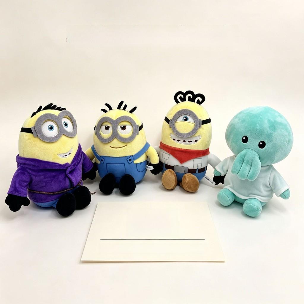 Плюшевая игрушка Миньоны и Монстры из коротковорсового хлопка для детей и коллекционеров