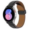 Watch Strap for Samsung Galaxy Watch3 45mm/Watch 46mm/Huawei Watch 4 ,22mm Genuine Cow Leather Band with Folding Buckle