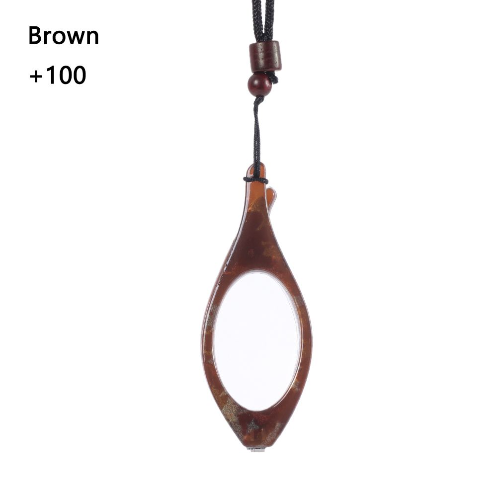 Folding Hanging Neck Permanent Presbyopia Glasses Reading Glasses Eyewear Accessories Full Frame