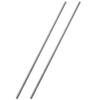 2PCS 304 Stainless Steel Long Threaded Screw Right Hand Threads Rods Bar Studs  Hangers