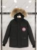 Унисекс пуховик Canada Goose Expedition с мехом волка