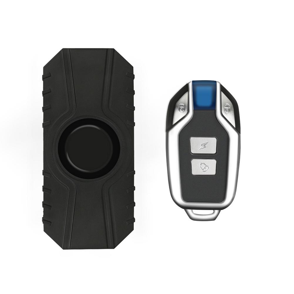 Сигнализация для мотоцикла и велосипеда 113 дБ, громкая вибрация, беспроводная противоугонная система охранной сигнализации с дистанционным управлением