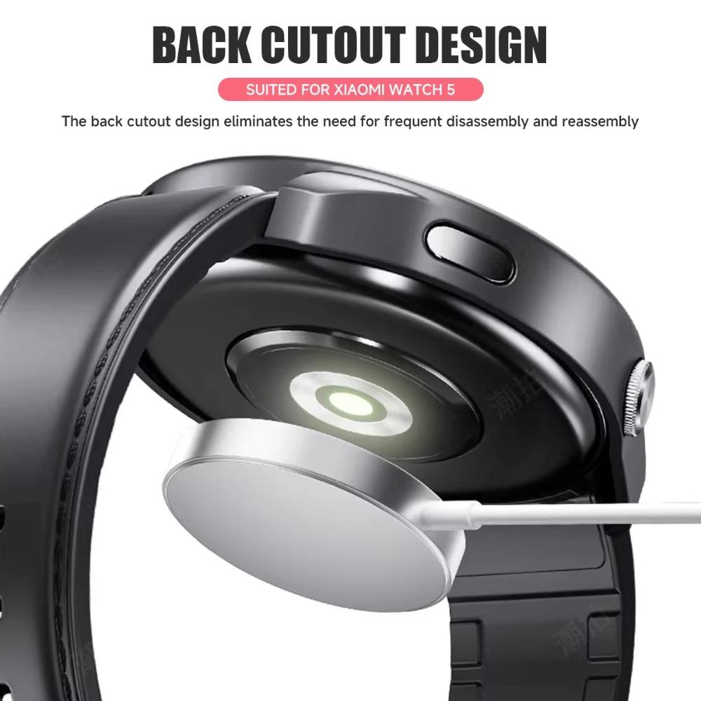 Полый чехол для Xiaomi Watch 5 Защитный бампер для ремешка умных часов Xiaomi Watch 5 Защитные чехлы