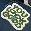 Youlookgood Изысканный ковер с коротким ворсом Мягкий и удобный, Не линяет Домашний коврик для спальни, прикроватный коврик, коврик для ванной