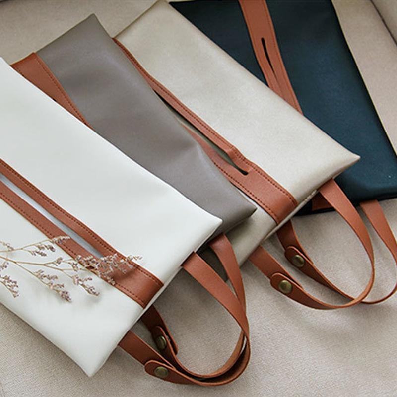 Simple Tissue Cover Car Tissue Box Paper Bag Hanging Home Decoration Tissue Cover Leather Tissue Box