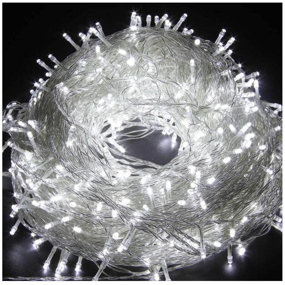 Candy88 LED String Lights, Outdoor, Waterproof, 500 Bulbs, 100m, 8 Light Patterns, Memory Function, Interior Lights, String Lights, Christmas