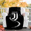 Juventus FC logo printed throw blanket—soft,warm;versatile blanket for all seasons—perfect as &air-conditioning throw,nap blanket