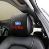 IARW2 Car Headrest Cover Head Rest Cushion Leather Neck Pillow Case For Ford Focus Escort Fusion Kuga Ecospor Car Interior Accessories