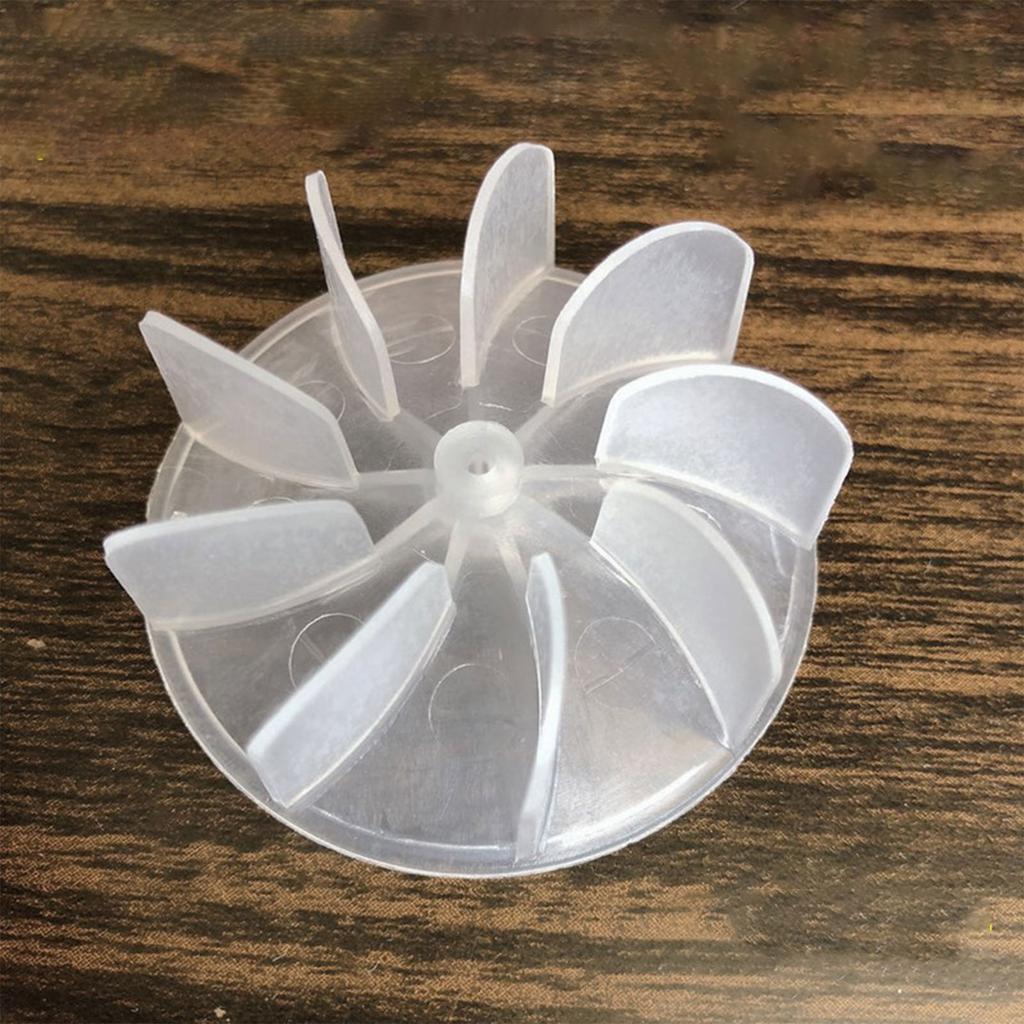 Small Power Plastic Fan Leaf 6 Leaves Power Hair Dryer Motor Fan Leaf For Hairdryer Motor Accessories