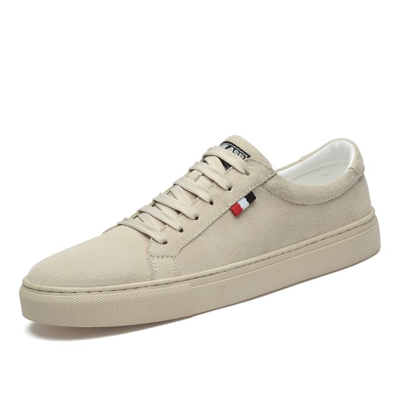 Итальянский бренд Минималистская мужская повседневная обувь Уличная обувь Оксфорды Износостойкая подошва Кожа Увеличенная высота Британская обувь