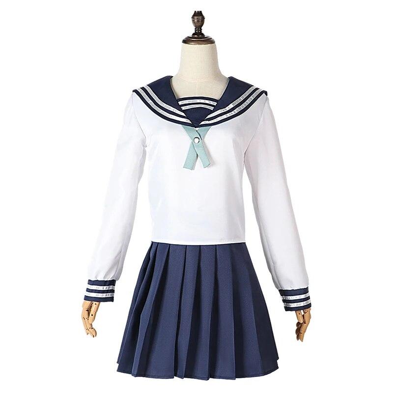 Аниме Jujutsu Kaisen Riko Amanai Косплей Костюм Amanai Riko JK форма парик костюм женские костюмы на Хэллоуин