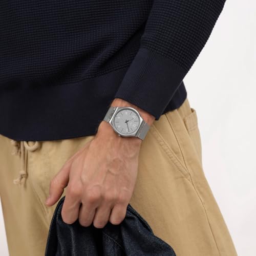 Swatch Watch SKIN IRONY 42 GETTING MESHY SS07S152M Unisex Adult Gray