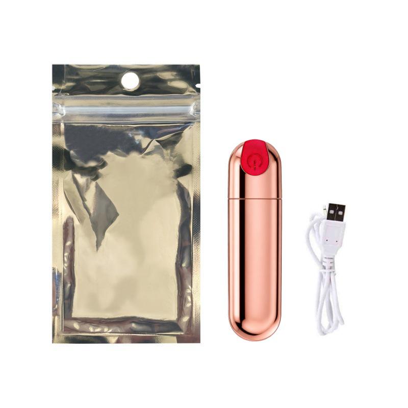 Беспроводной USB Перезаряжаемый 10-скоростной Вибратор-Пуля и Анальный Массажер