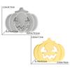 Halloween Hollowed-Out Pumpkin Ambient Light Silicone Mold Diy Pumpkin Plaster Epoxy Resin Soap Wax Making Molds Home Ornaments