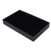 Window Velvet Fine Earring Case 36 Slots Jewelry Cufflinks Holder Ring Box Organizer Storage Tray