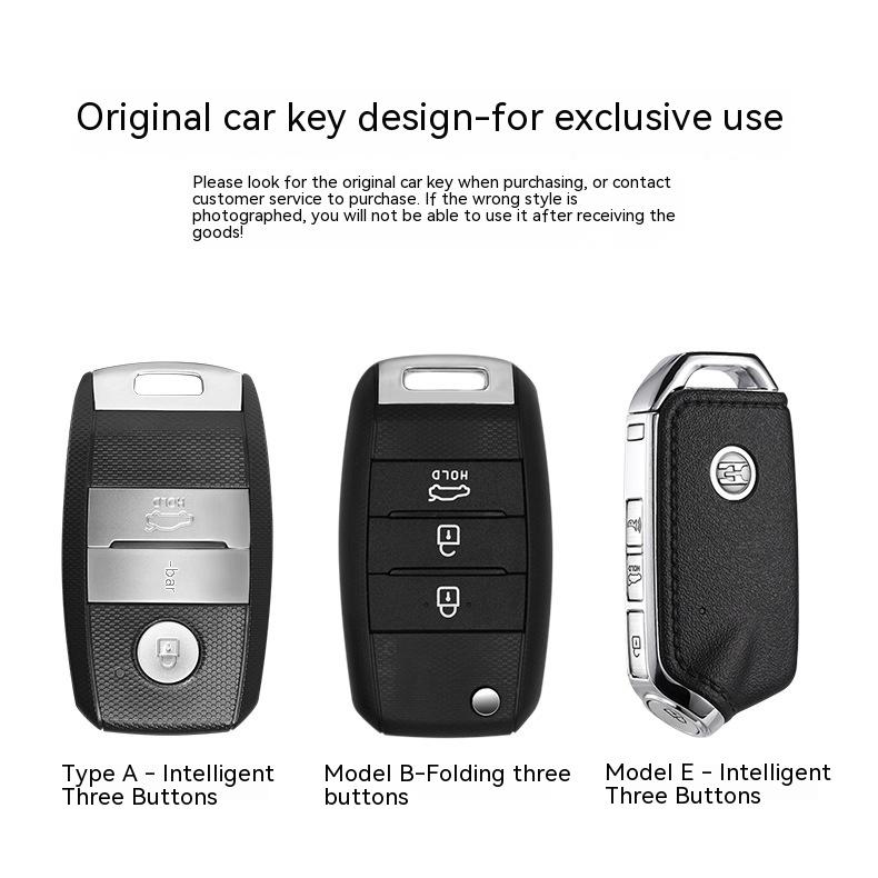 Подходит для KiaK3 Чехол для ключаK4Smart Runkx3SorentoK5Yi Rankx57Cachet Чехол для автомобильного ключа с пряжкой