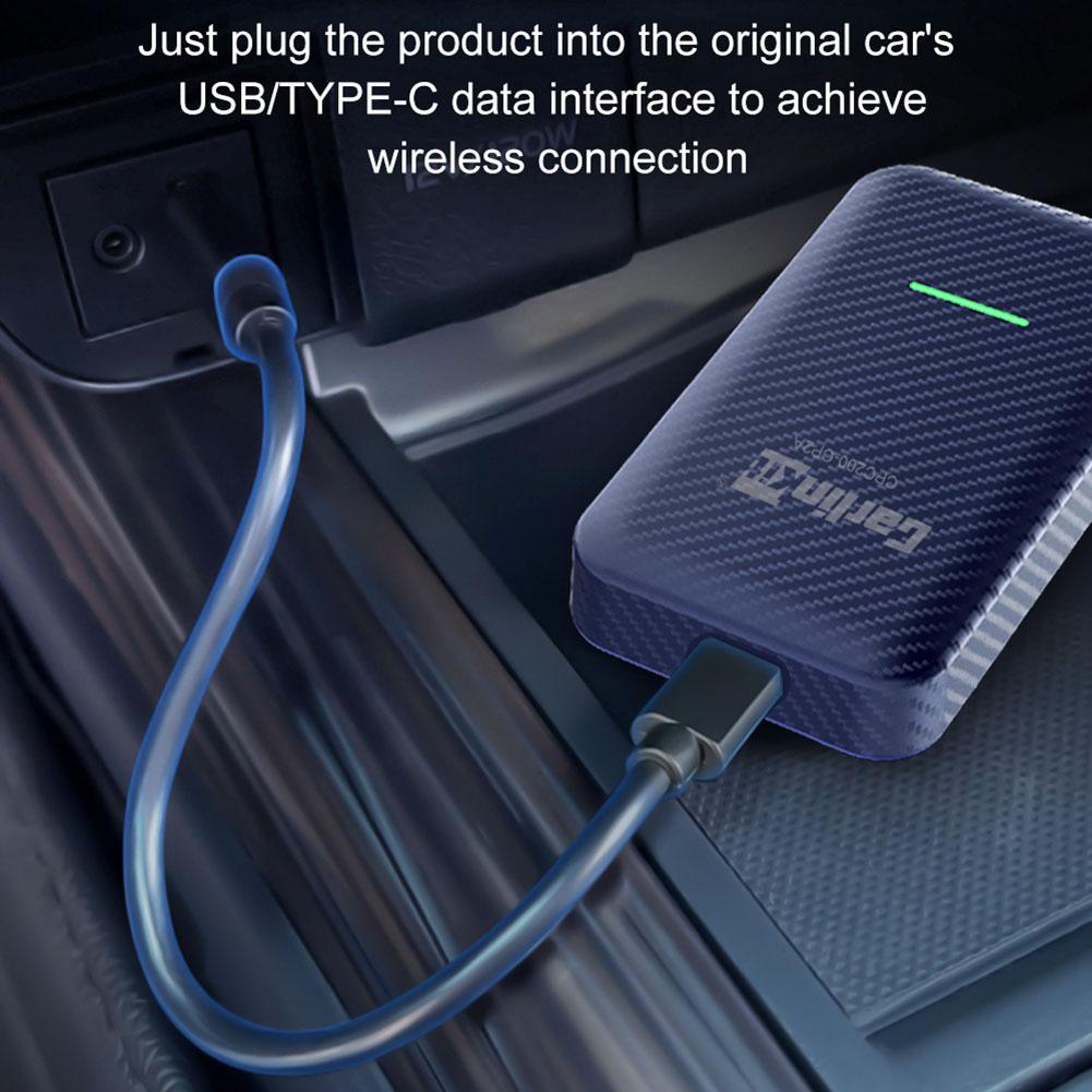 CarlinKit 5.0 и 4.0 проводной и беспроводной адаптер CarPlay Smart Car Ai Box Android Auto Dongle Мультимедийный проигрыватель для iOS и Android