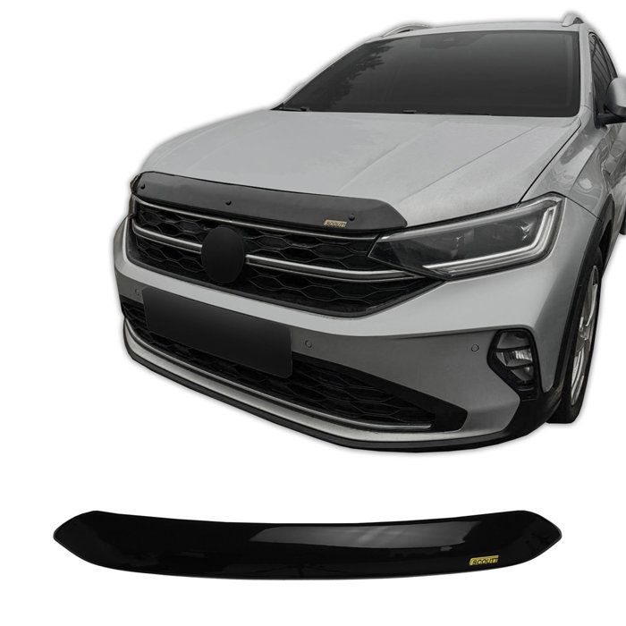 SCOUTT | Bra Capot Déflecteur Protection Pour Volkswagen Taigo Depuis 2022, Aérodynamique, Assemblage Facile, Aucun perçage requis