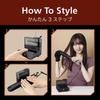 Vidal Sassoon Straight Hair Iron Паровая станция Magic Shine 5 уровней регулировки температуры резервуар для воды черный VSS-9900/KJ