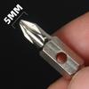 Multifunction Phillips Slotted Screwdriver Key Ring Screw Removal Tools Keychain Screwdriver