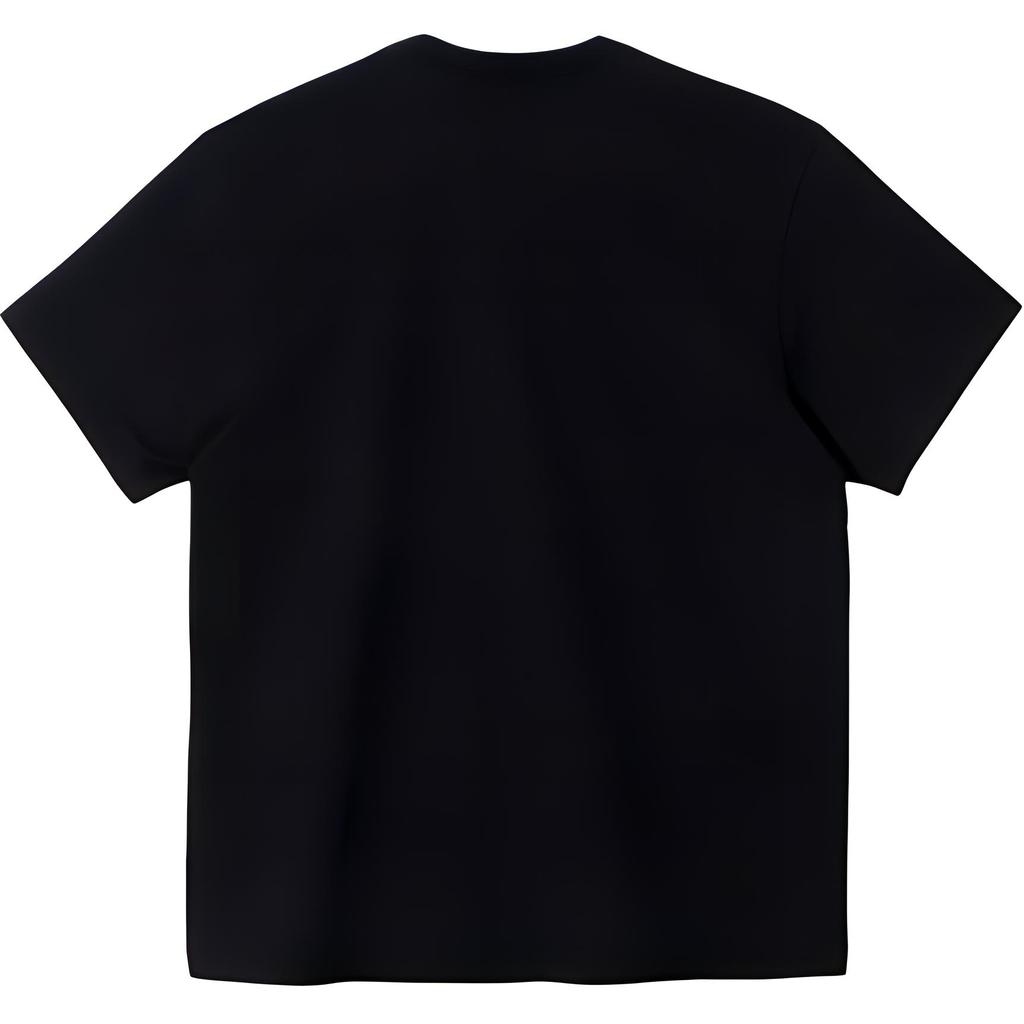 New Era SS24 Футболка унисекс с принтом букв, круглым вырезом, коротким рукавом, пуловер, черная 14179014