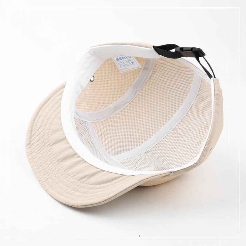 2025 Vintage Washed 5 Panel Workwear Hat Unisex Trucker Cap Soft Brim Fashionable Hip Hop for Outdoor Casual Use for Cycling